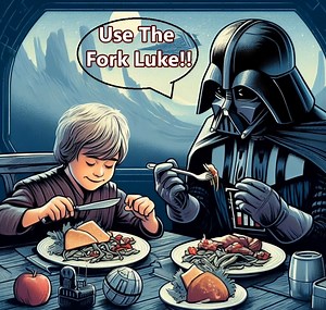 139K views · 1.1K reactions | Use The Fork Luke! | Cloud City | Facebook