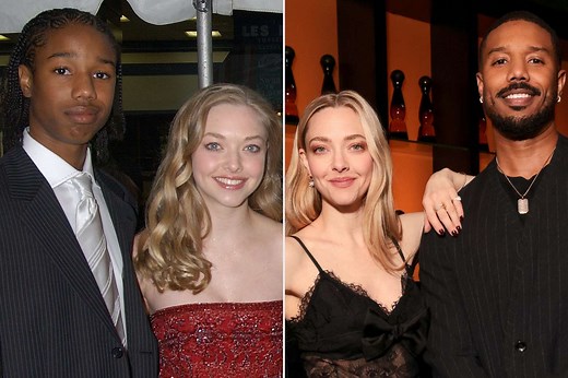 Amanda Seyfried recreates 'All My Children' first onscreen kiss with Michael B. Jordan