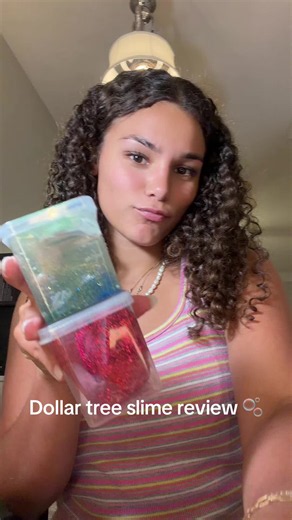 Dollar Tree Slime Review: Thick Glitter Slime Tested