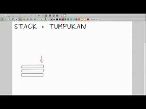 Struktur Data - STACK (tumpukan)
