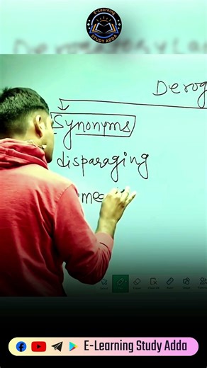 Improve Your English Vocabulary | Learn 1 New Word "Derogatory"✨