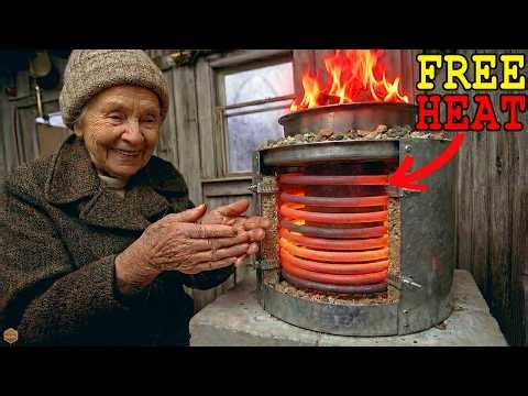 ENDLESS Heat Without Electricity! 25 DIY Heating Systems Our Grandparents Used
