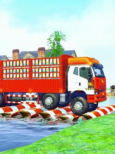 Spintires: Mudrunner Mod Truck | Driver Skills All Gameplay Episode93