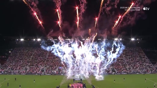 SAM synched up with the GOAT and Major League Soccer (MLS) providing trophy celebration music for this year’s Eastern Conference Champs Inter Miami CF! The hybrid orchestral, hip-hop track was played in-stadium and live on AppleTV while tennis legend, Carlos Alcaraz, walked the trophy to the stage, and when Messi and company raised the cup. For another epic collab between SAM and Major League Soccer, don’t miss this Saturday’s Cup Final between Inter Miami and Vancouver Whitecaps FC! Thanks to T