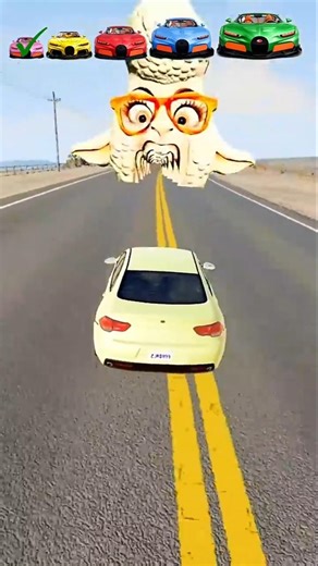 Big vs Small Cars Crash Challenge 💥🚗#19 #beamng #shorts