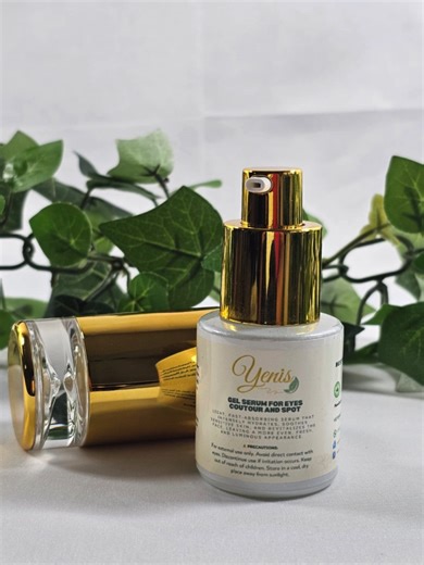 Sérum en gel para contorno de ojos y iluminador de manchas, especialmente formulado para reducir la apariencia de ojeras, hinchazón y líneas finas. Impregnado de botánicos nutritivos y potentes antioxidantes, este sérum ligero hidrata y restaura profundamente la elasticidad para un brillo renovado y juvenil. #fypageシ #fyppppppppppppppppppppppp #cuidadodelapiel #skincareroutine