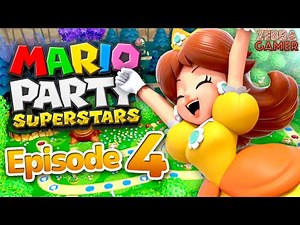 Mario Party Superstars Gameplay Walkthrough Part 4 - Daisy! Woody Woods!