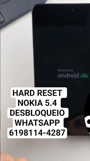 HARD RESET NOKIA 5.4 DESBLOQUEIO