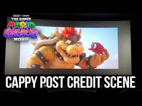 Cappy Post Credit Scene in the The Super Mario Galaxy Movie?! | Mario Odyssey Movie NEXT!