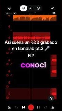 Asi suena un R&B grabado en Bandlab🥁 #bandlabartist #bandlab #bandlabpreset #fyp #colombia #shorts