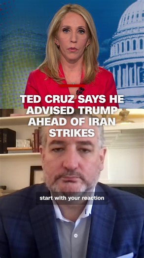 Senator Cruz Discusses Iran Strike with Trump