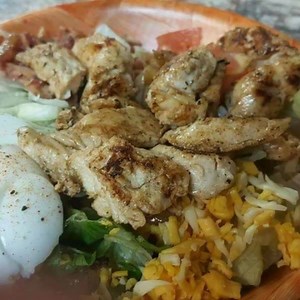 What is Dixie Chicken? We take the same chicken bites as the old Rex's used and put them in our own unique Patriot marinade of homemade Ranch dressing and spices. We then coat in flour and toss in the fryer for delicious fried chicken, or throw some directly on the grill for out-of-this-world grilled chicken. Add some jalapenos and take it to a whole other level! Available in delicious salads, served with fries in a basket or "chicken only" for one or a dozen! Or you get your chicken with a litt