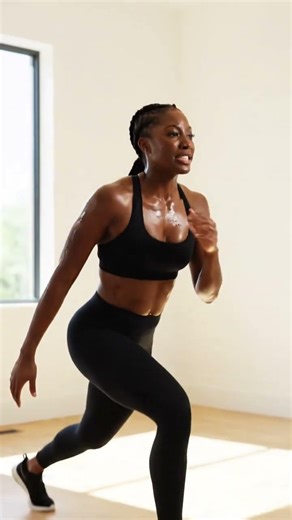 Short Workout, Big Results 🔥 45 Seconds#45SecondWorkout #QuickWorkout #NoEquipment #FitnessShorts