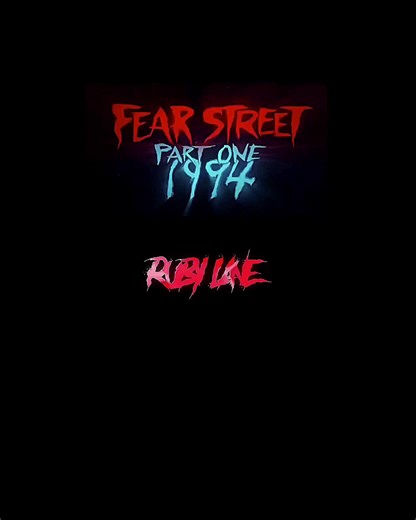 Ruby Lane 👩🏻 🔪🔊#fyp #fearstreet #1994 #viral #aesthetic #rubylane