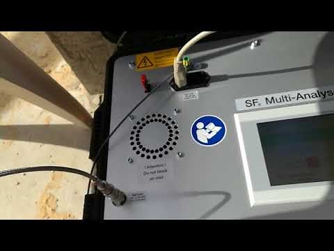 SF6 Circuit breaker purity test