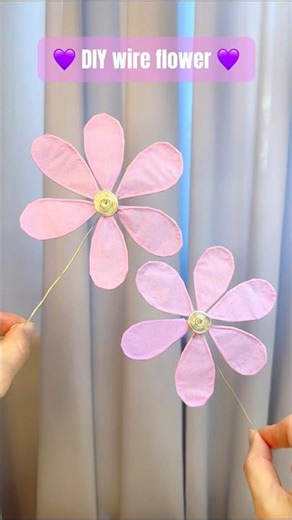 DIY Wire Flower - Easy & Cute Craft Idea!