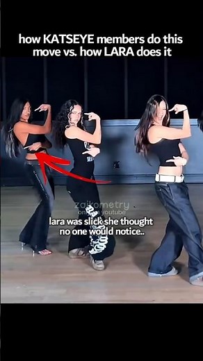 WTH WAS THAT, LARA??😭😂 #katseye #lesserafim #illit #kpop #shorts #viraledit
