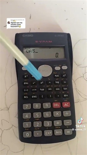 Tutorial de como escribir case 143 en calculadora :: cc : tik tok