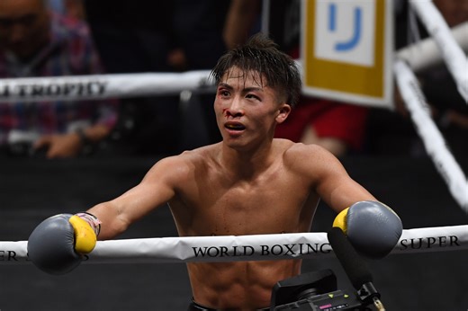 Naoya Inoue was wobbled by a boxing legend during a thrilling world title fight