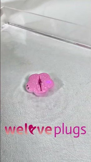 Remote Control Vibrating Nipple Clamp Display: Close-Up Showcase of This Stimulating Adult Accessory