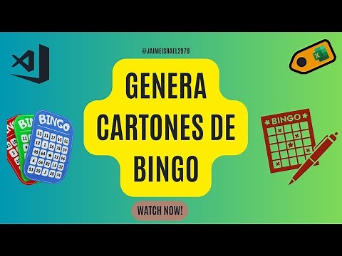 📊🎉 How to Create Bingo Cards with VBA and Excel #excel365 and #visualbasic