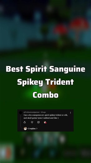 Best Spirit Spikey Trident Combo | Blox Fruits
