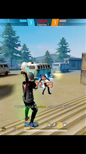 TP BOSS VS md tayyab 🤫🤫🤫 #shorts #freefire #short #love #foryou