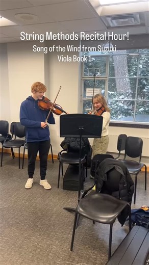 MSU Music Education on Instagram: "Here’s another performance from the String Methods Class Recital!!"