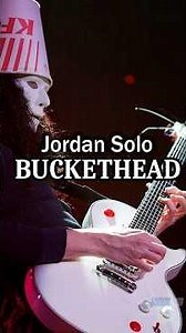 Buckethead Super SHRED Solo 'Jordan' 🤘🤖 #rock #guitar #music #buckethead #shorts #guitarist #solo