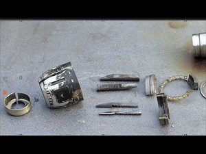DISASSEMBLING KEYLESS DRILL CHUCK