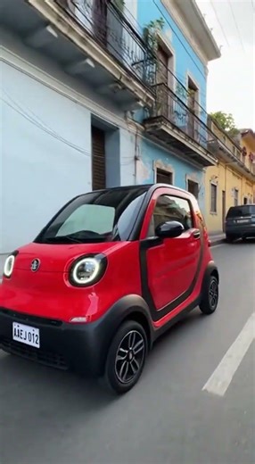 Red Colour Mini EV 😍 Simple Aur Bahut Shandar! Cheapest Price In India? #CheapestCar #ElectricIndia