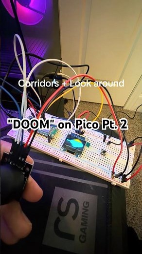 "DOOM" on Pi Pico Pt. 2 - learning "3D" one line at a time. #pixeljunk