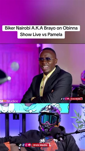Biker Nairobi Brayo vs Pamela on Obinna Show Live