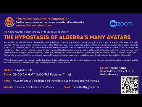 Part I: Universal Algebra - The Hypostasis of Algebra’s Many Avatar by Fawzy Hegab