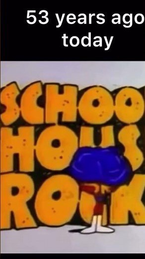 Schoolhouse Rock Intro #70s #childrensongs #learning 📚🎓🚌
