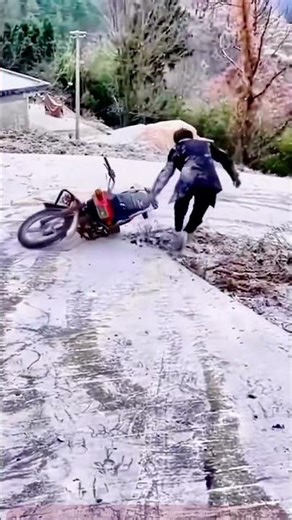 Winter Motorcycle Hill Climb: Fall, Get Up, and Keep Going
