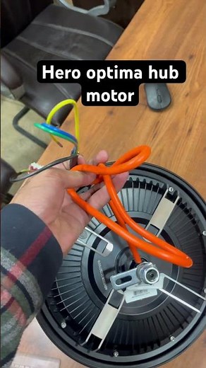 Hero optima 12 inch hub motor || Scooty hub motor