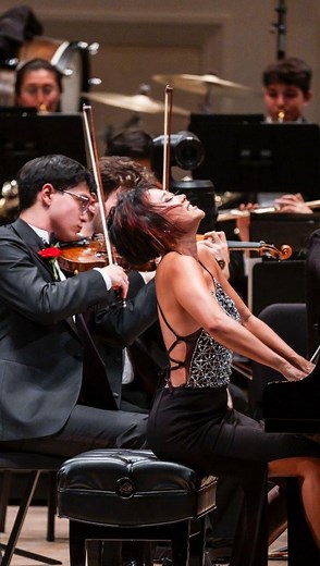 Yuja Wang | What a joy to open @CarnegieHall’s 2025–26 season with Daniel Harding and @nyo.usa All Stars. 💫Tchaikovsky’s First Concerto never stops... | Instagram