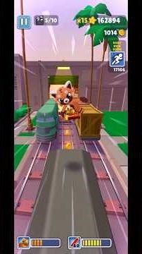 subway surfers Hollywood|| Red Panda| #neetubisht #funny #lakhneet #comedy #youtubeshorts #trending