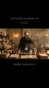 Accidental invention of plastic | History Through AI