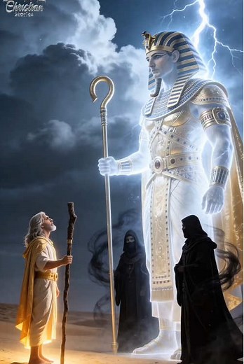 The Day Moses Defeated the Egyptian Magicians. When God’s Absolute Power Was Revealed #BibleStory #Moses #GodsPower #Faith #Miracle