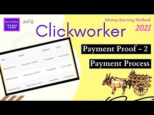 Clickworker Payment Proof | Clickworker Payment Proof New Tamil | Clickworker Payment Process Tamil