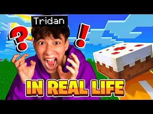 ICH ENTSCHULDIGE MICH in REAL LIFE bei TRIDAN (Youtuber Insel 3)