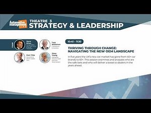 Thriving through change - Automotive Management Live 2025