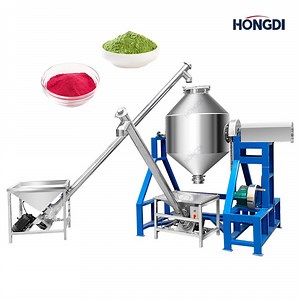 [Hot Item] Industrial Double Cone Mixer Chemical Powder Plastic Powder Horizontal Mixing