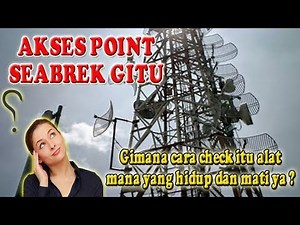 Cara mengetahui akses point hidup ataupun mati - Seputar Mikrotik