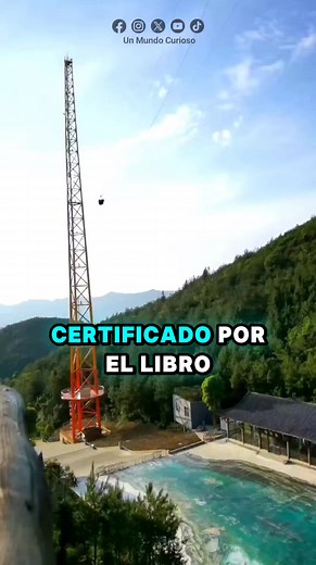 El columpio más grande del mundo en China