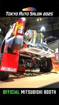 Mitsubishi at Tokyo Auto Salon 2025 – New Triton, Delica Mini & Ralliart!