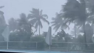 View from the Reef View Hotel on Hamilton Island