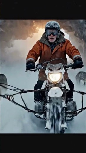 Two Huskies Saved an Old Man from Wolves 😱❄️